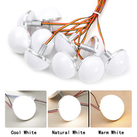 Nouvelles ampoules LED à intensité variable de style moderne pour miroir de maquillage, idéales pour salle de bain et coiffeuse de chambre
