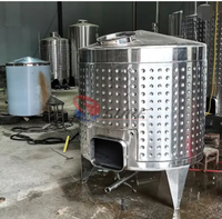 Machine de fabrication de vin de Fruits, équipement de fermentation à enveloppe de refroidissement de réservoir de vin à faible coût Offre Spéciale