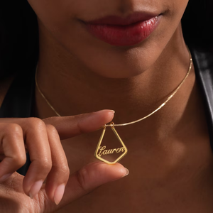 Colar Suporte QIUHAN para Anel de Aço Inoxidável, Pingente Guardião de Anéis, Evita Perda de Joias, Presente Personalizado com Nome, Colar com Anel de Amarrar - Product Image 6