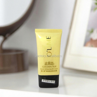 LOGO personnalisé Crème pour les mains Lotion de lavage du visage Tube d'huile essentielle Tube en PE Emballage cosmétique Tube en plastique souple vide 30ml60ml80ml