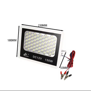Factory Direct Supply 100W LED Bulb Light with Plastic Line Clip <b>12V</b> for Warehouse IP66 Rated CRI 80 Beam 120 - Product Image 5