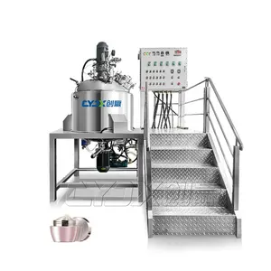 CYJX Food Grade High Shear Homogenizer Mixer Tank Disperser Mixing Equipment Cosmetics Production Machine