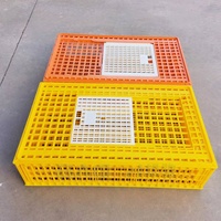 Cage/boîte empilable pour le transport de volailles/poulets de chair/poulets reproducteurs