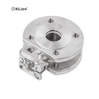 Válvula de Bola KLION Rts de Acero Inoxidable 316, Resistente a Ácidos, Certificada ISO CE, Industrial, Ajustable, de Alta Presión, Sin Retención, con Brida