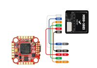 Module GPS HGLRC M100-5883 10e génération compatible avec les drones à voilure fixe pour utilisation avec des modules GPS