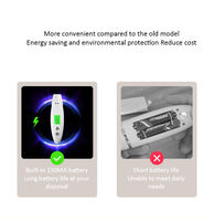 J&R Health Technology Nouveau détecteur d'analyse de la peau rechargeable à domicile, outil portable, testeur d'humidité de l'eau, d'huile pour le visage et le corps