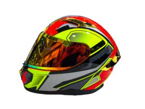 CL <span class=keywords><strong>UM</strong></span>-107 Erwachsenen Vollgesichts-Motorrad helm Klares Visier Mattschwarzes Finish Austauschbare Lamellen ABS Shell CCC-zertifiziert für alle Jahreszeiten - Product Image 5