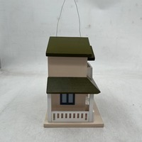 Kit de nichoir à oiseaux en bois FSC, nichoir à oiseaux en contreplaqué à assembler soi-même, à peindre, petite maison en bois pour jouets