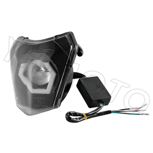 Phare avant RGB HEX hexagonal pour moto <span class=keywords><strong>KTM</strong></span> EXC 125 250 300 350 450 17-22 TPI - Product Image 5