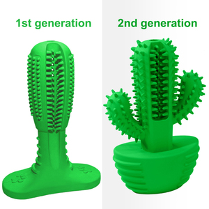Milk fragrance voice dog toy <span class=keywords><strong>New</strong></span>'s brush teeth with dog cactus's brush dog brush teeth toy with brush Petty - Product Image 2