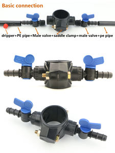 Système d'irrigation goutte à goutte Valve en plastique goutte à goutte Outil agricole pour système d'irrigation agricole - Product Image 6