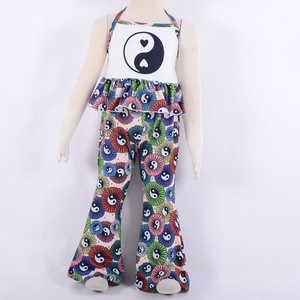 FM OEM/ODM Vente en gros Nouveau pantalon décontracté pour bébé fille printemps automne, imprimé Saint-Valentin, tricoté, respirant, imperméable, coupe-vent - Product Image 5