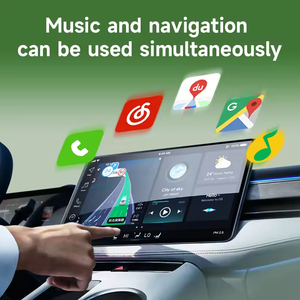 2 trong 1 hộp có dây để không dây Carplay & Android Auto 5GHz Wifi <span class=keywords><strong>Bluetooth</strong></span> 5.0 Cắm và chơi với 99% củ<span class=keywords><strong>a</strong></span> xe ô tô kết nối tự động - Product Image 3