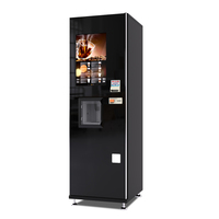 Distributeur automatique de café fraîchement moulu 308B avec fonction SDK, écran tactile 21,5 pouces, capacité de 150 à 200 pièces, marque LE