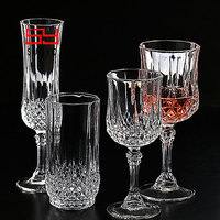 Flûtes et gobelets en verre rétro transparent SUNYO, verres à vin blanc, verres à vin rouge, verres à champagne, verres à brandy, verres à shot