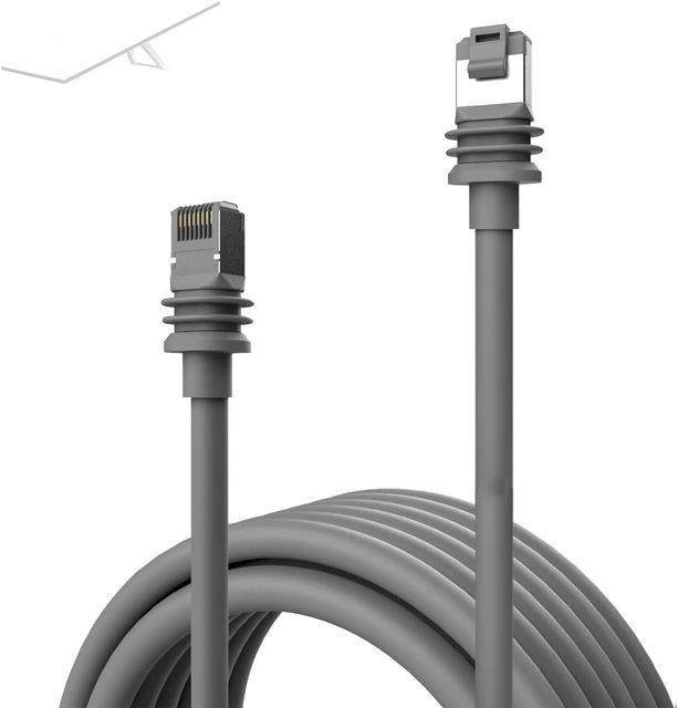 150FT/46M Cable RJ45 Starlink Gen 3 Replacement Extension Cable Waterproof Grey