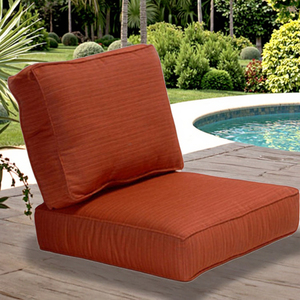 Cao cấp vuông Polyester Vải ngoài trời khách sạn Sofa ghế đệm trở lại phần còn lại bộ nhớ bọt đầy cho trang trí nội thất mây chất liệu - Product Image 1