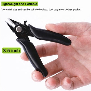 Yth 3.5 inch tay điện dây bên máy cắt cáp cắt snips tuôn ra Kìm nipper công cụ - Product Image 4