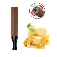 Mode Séquoia Portable Naturel À Base De Plantes Huile Essentielle Rechargeable Coton Noyau Aide Arrêter De Fumer Patch Inhalateur Nasal Pendentif Bâton