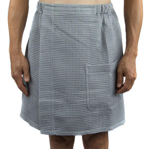 Kilts de Algodón Personalizados para Spa y <span class=keywords><strong>Sauna</strong></span> para Hombre - Product Image 3