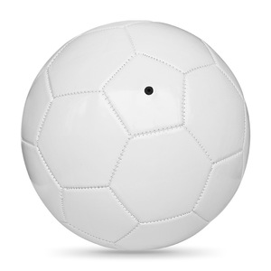 Pallone da <span class=keywords><strong>Calcio</strong></span> Promozionale Cucito a Macchina Dipinto Bianco Puro per Bambini Studenti DIY Personalizzazione con Firma <span class=keywords><strong>Calcio</strong></span> Tutto Bianco - Product Image 4