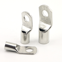 Cosses de borne de tube de cuivre à sertir non isolées de 16mm Certification CE personnalisée en gros