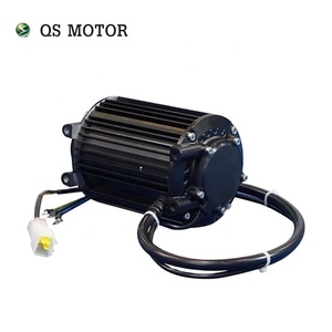 Moteur central sans balais QS 90 1000W 72V 55KPH pour trottinette, étanche, conception à courroie, pignon 428 14T - Product Image 2