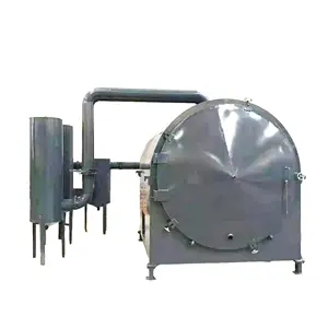 Charcoal briquette coconut shell bamboo carbonization furnace for sale sawdust machine wood charcoal