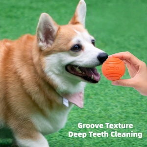 Chew <span class=keywords><strong>King</strong></span> Bright Fetch Ball Giocattoli da Masticare per Cani 3 Pollici (Confezione da 2) Compatibili con Lanciatore di Palline per Uso Interno ed Esercizio - Product Image 2