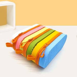 Quick-Drying Travel Beach Eyeglasses Custom Silicone <b>Glasses</b> <b>Case</b> <b>for</b> Swimming Goggles Fashionable Zipper Jewelry <b>Cases</b> - Product Image 3