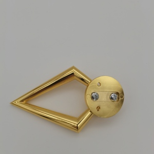 Taburetes de barra de aleación de Zinc dorados y plateados, herrajes para puertas, armarios, cajones, sillas, anillo redondo, perilla de tracción, asa para sofá y silla - Product Image 4