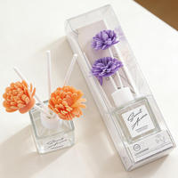Diffuseur de parfum à bâtonnets haut de gamme sans flamme, sans alcool, aromathérapie, parfum longue durée 2 mois pour chambre, décoration intérieure, cadeaux