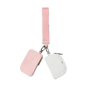 यूएस ओवरसी वेयरहाउस वाटरप्रूफ पॉलिएस्टर डबल कलाई बैग हाथ बैग कीचेन सहायक लक्जरी मिनी डिजाइनर फैशन बैग - Product Image 3