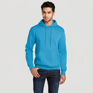Nouveauté très demandée : Sweat à capuche décontracté pour homme avec logo frontal, en molleton de coton, grande taille, séchage rapide, respirant, idéal pour l'hiver - Product Image 1