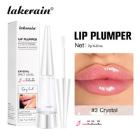 Huile à lèvres repulpante populaire rose cristal effet brillant intense, hydratante longue durée, lissante et nourrissante pour des lèvres instantanément pulpeuses