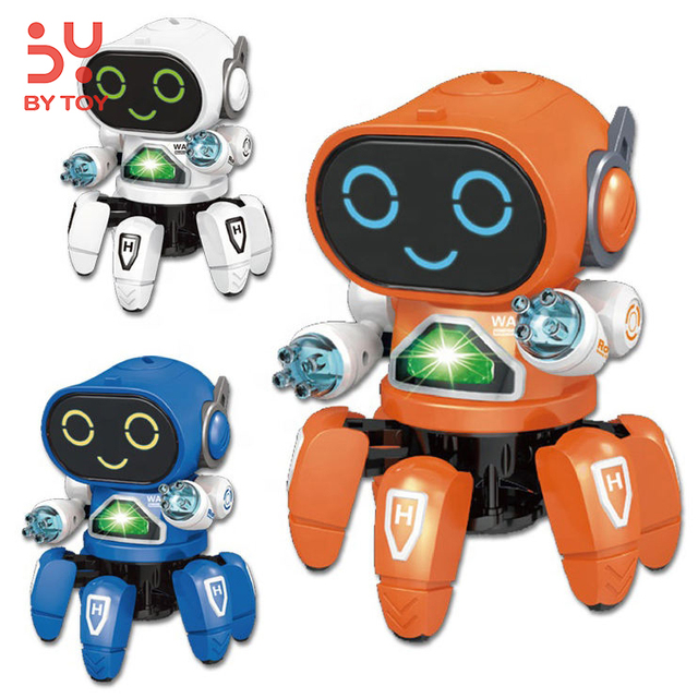Newest Children Favor Electricnic Educational Remote Control Dancing With Music and Light Robot Toys for Kids