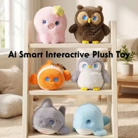 Offre Spéciale : Peluche Hibou Parlant Magpie Pool AI, Compagnon Mignon, Pendentif, Décoration de Bureau, Unisexe, Rembourrage Coton PP, Jouet Cadeau
