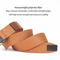 Ceinture tactique en toile de polyester de haute qualité, ceinture utilitaire réglable, ceinture de sécurité durable pour la chasse