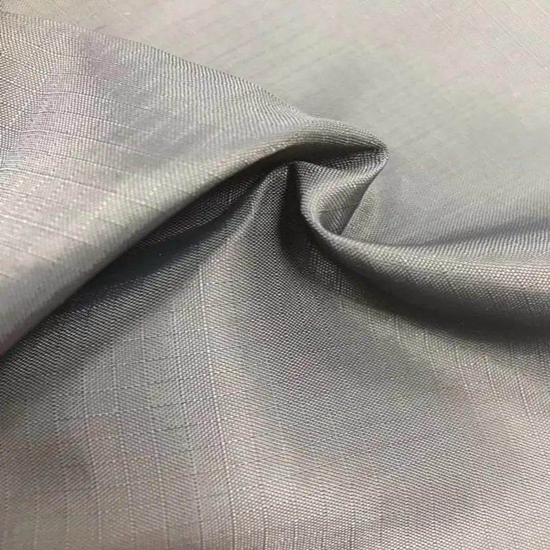 Factory Nylon 40D 70D Polyamide Ripstop 0.3Cm Or 0.4Cm Or 0.5Cm Grid Check Taffeta 5Mm Or 4Mm Or 3Mm Ripstop Taffeta Fabric