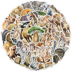 वाटरकलर अफ्रीका मोबाइल फोन, कंप्यूटर, रेफ्रिजरेटर, सजावटी स्टिकर, सामान स्टिकर, सामान स्टिकर, सामान स्टिकर, सामान स्टिकर - Product Image 1