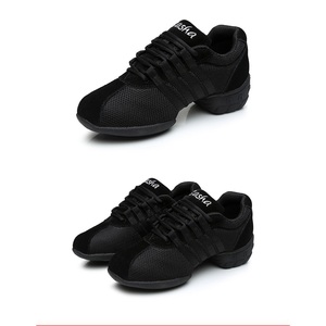 <span class=keywords><strong>Zapatos</strong></span> de baile de Jazz modernos profesionales para mujer, <span class=keywords><strong>zapatos</strong></span> de baile cuadrados nacionales, <span class=keywords><strong>zapatos</strong></span> de baile transpirables cómodos de malla suave para <span class=keywords><strong>niña</strong></span> - Product Image 4