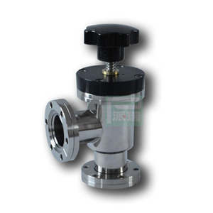 Válvula Angular Manual de Acero Inoxidable KF10 50 con Brida para Gas a Temperatura Normal, Aplicación General - Product Image 1