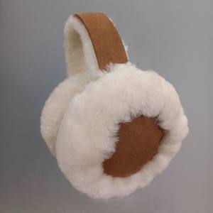 サンプルサポートODM高品質女性用冬用ラムファーイヤーマフ エレガントなレディースウォーマー ウールコンフォートイヤーマフ - Product Image 3