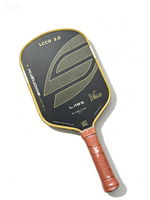 Raqueta de Pickleball Co-Branded Bread&Butter con Gráfico de Calavera, Textura de Diamante, Fibra de Carbono, Hecha en China