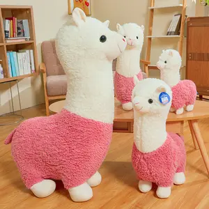 สีสันสดใส28ซม.ตุ๊กตา Plush ตุ๊กตาน่ารักตุ๊กตาสัตว์ Alpaca ของเล่น Big Soft ของเล่น Alpaca Plush ตุ๊กตาของเล่นตุ๊กตาวันเกิดของขวัญ