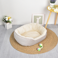 Hersteller Großhandel Low-Plech Luxus Hunde bett Warm Soft Memory Plüsch Wasch bar Rutsch fester Boden Für kleine mittlere Haustiere