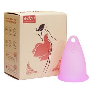 Offre Spéciale : Coupes Menstruelles Réutilisables en Silicone de Qualité Médicale, Écologiques, Stérilisables, Durée de Vie 3-5 Ans, Emballage Incluant un Sac en Tissu - Product Image 1