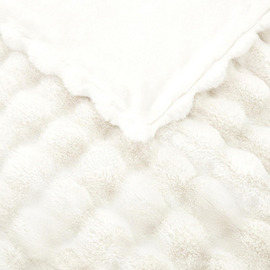 Cao Cấp Hai Mặt Lông Chồn Chăn Dày Ấm Trải Giường Biểu Tượng Tùy Chỉnh Nặng <span class=keywords><strong>Faux</strong></span> Thỏ Tóc Chồn Ném Chăn - Product Image 3