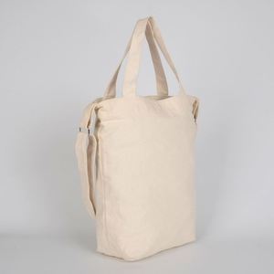 Sac à bandoulière en coton écologique avec logo personnalisé, sac en toile promotionnel, sac bandoulière avec motif imprimé, avec poignée - Product Image 5