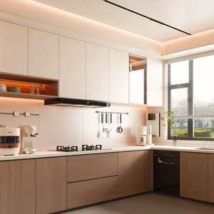 Fabricante de armarios de cocina modulares, armario de diseño personalizado - Product Image 1